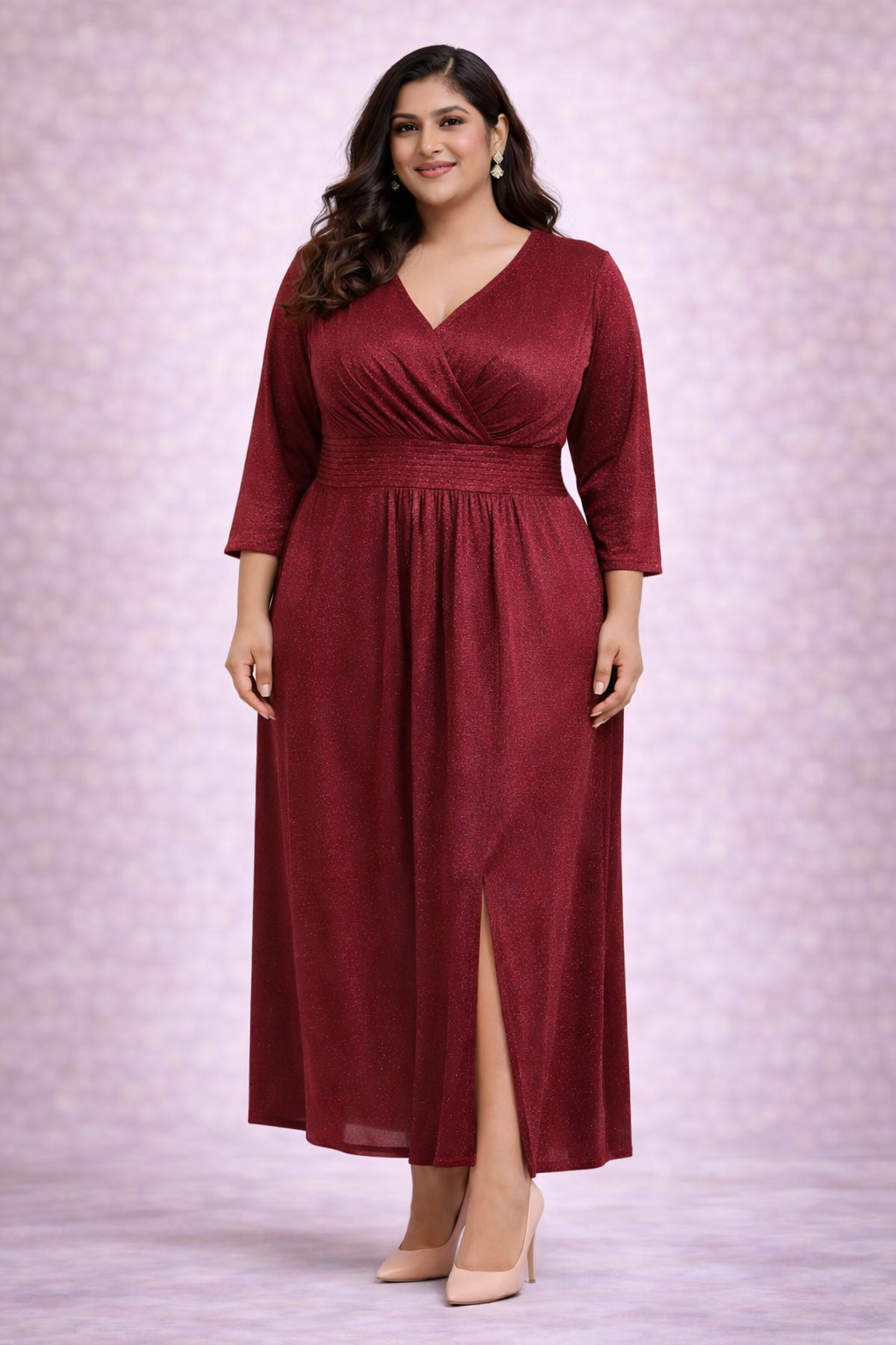 Scarlet Grace Luxe Draped Lycra Dress